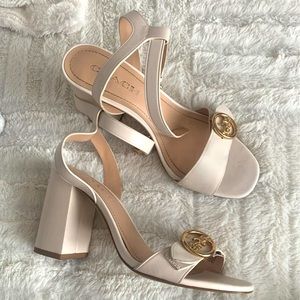 Coach block heels